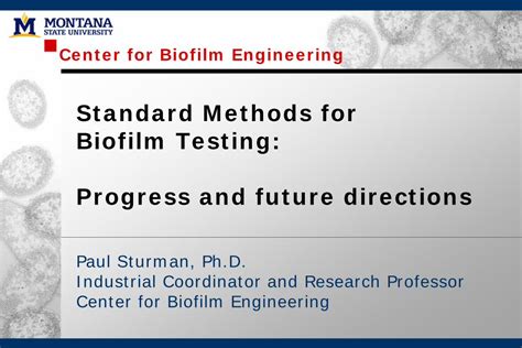 epa biofilm testing guidelines